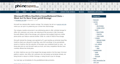 Desktop Screenshot of phonenews.com
